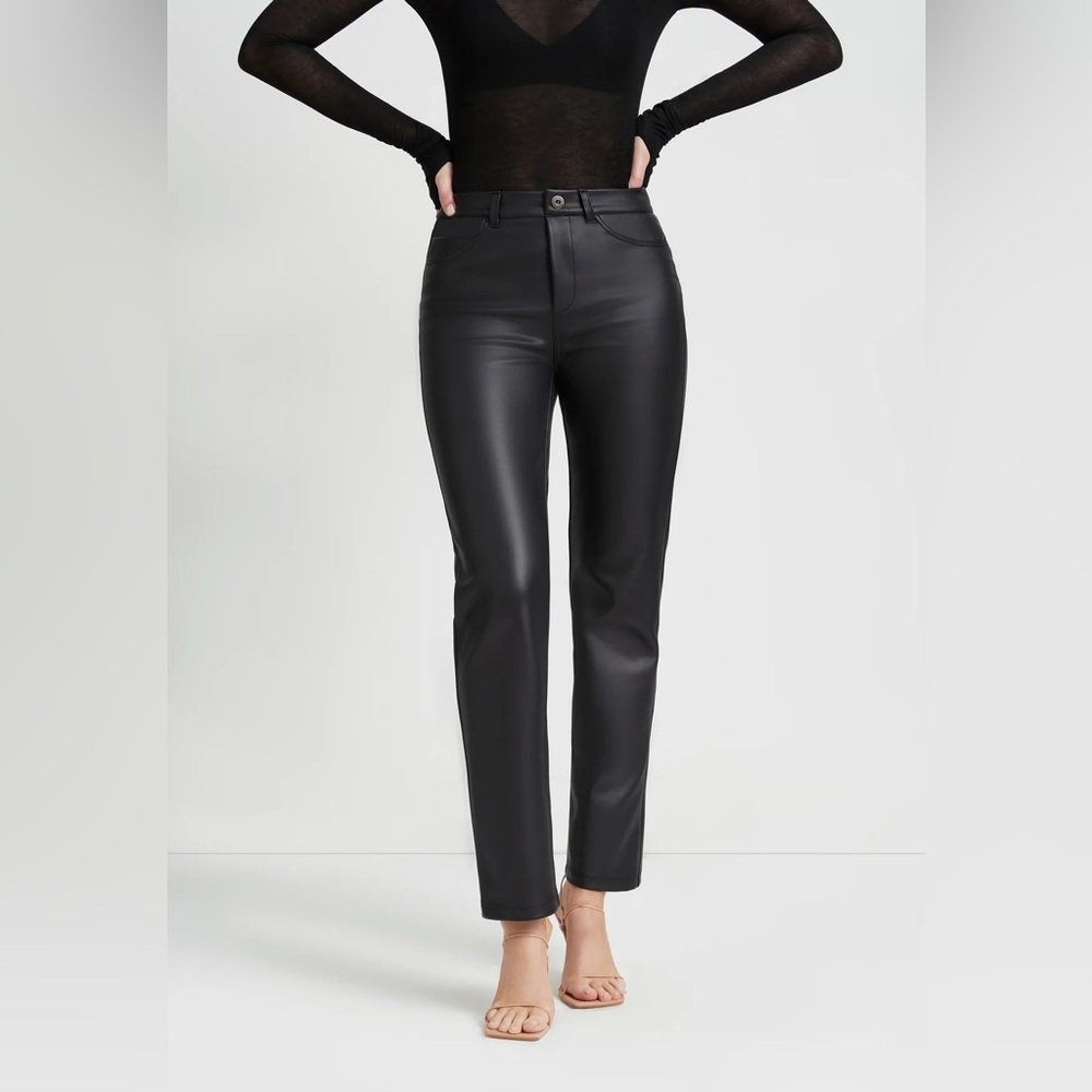 Faux Leather Pants